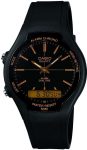 Casio Classic Collection Black Fabric Strap Unisex Chronograph