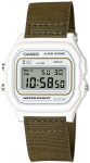 Casio Collection Khaki Fabirc Strap Unisex Alarm Chronograph W-59B-1-3AVEF