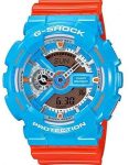 Casio G-Shock Blue Orange Men's Alarm Chronograph GA-110NC-2AER