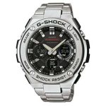 Casio G-Steel Stainless Steel Men's Alarm Chronograph GST-W110D-1AER