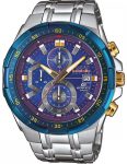 Casio Watch Edifice Alarm Chronograph Red Bull Edition - Blue
