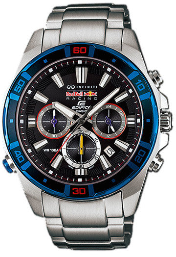 Casio Watch Edifice Red Bull Chronograph Limited Edition - Black Casio Watch Edifice Red Bull Chronograph Limited Edition - Black