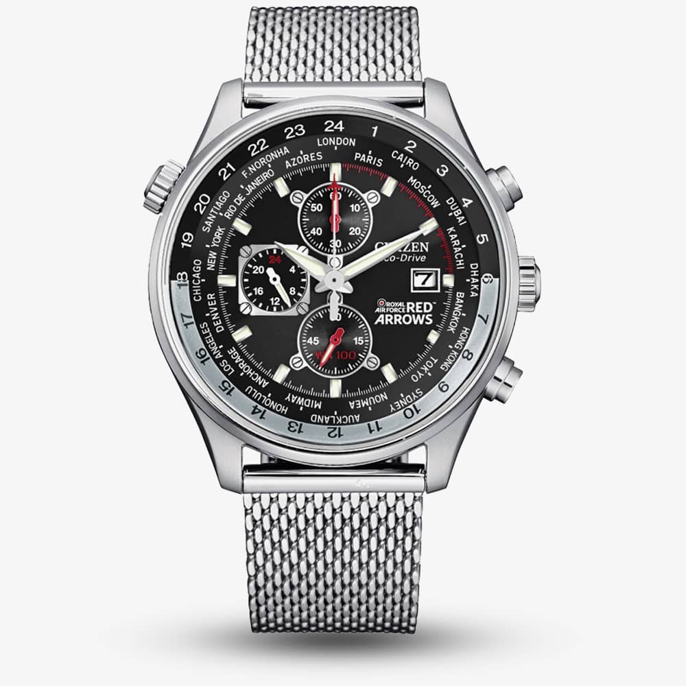 Citizen Mens Red Arrows Chronograph Eco-Drive Watch CA0080-71E Citizen Mens Red Arrows Chronograph Eco-Drive Watch CA0080-71E