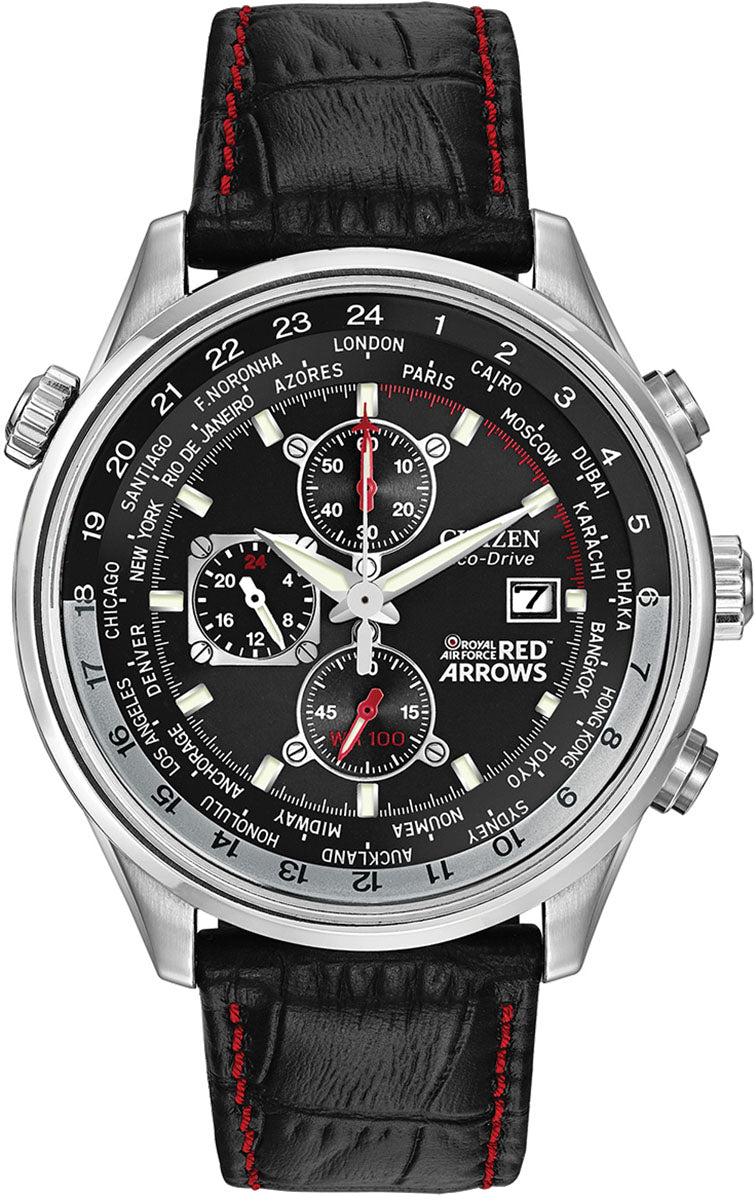 Citizen Red Arrows Chronograph World Time Eco Drive Citizen Red Arrows Chronograph World Time Eco Drive
