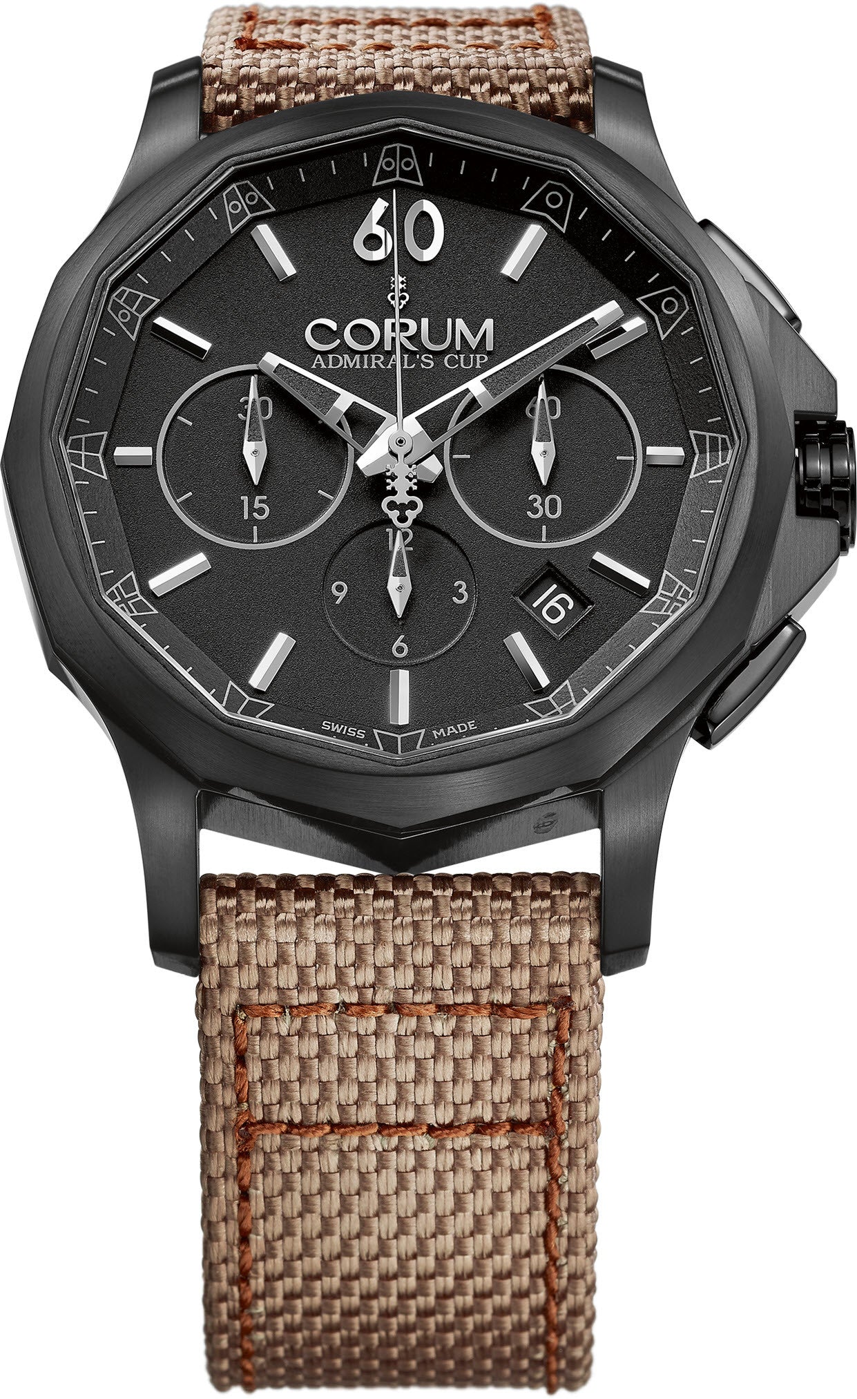 Corum Watch Admirals Cup Legend 42 Chronograph - Black Corum Watch Admirals Cup Legend 42 Chronograph - Black