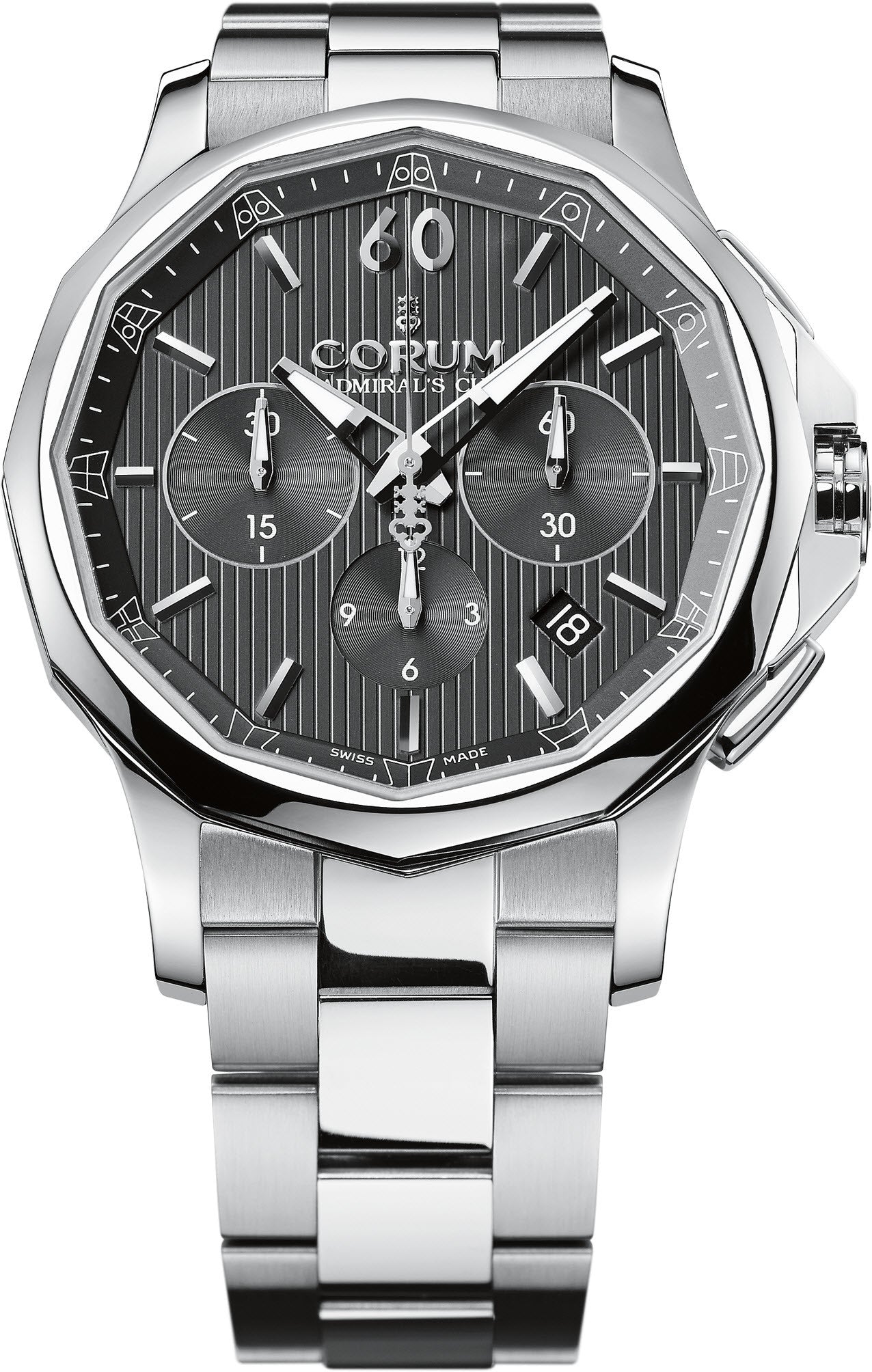 Corum Watch Admirals Cup Legend 42 Chronograph - Black Corum Watch Admirals Cup Legend 42 Chronograph - Black