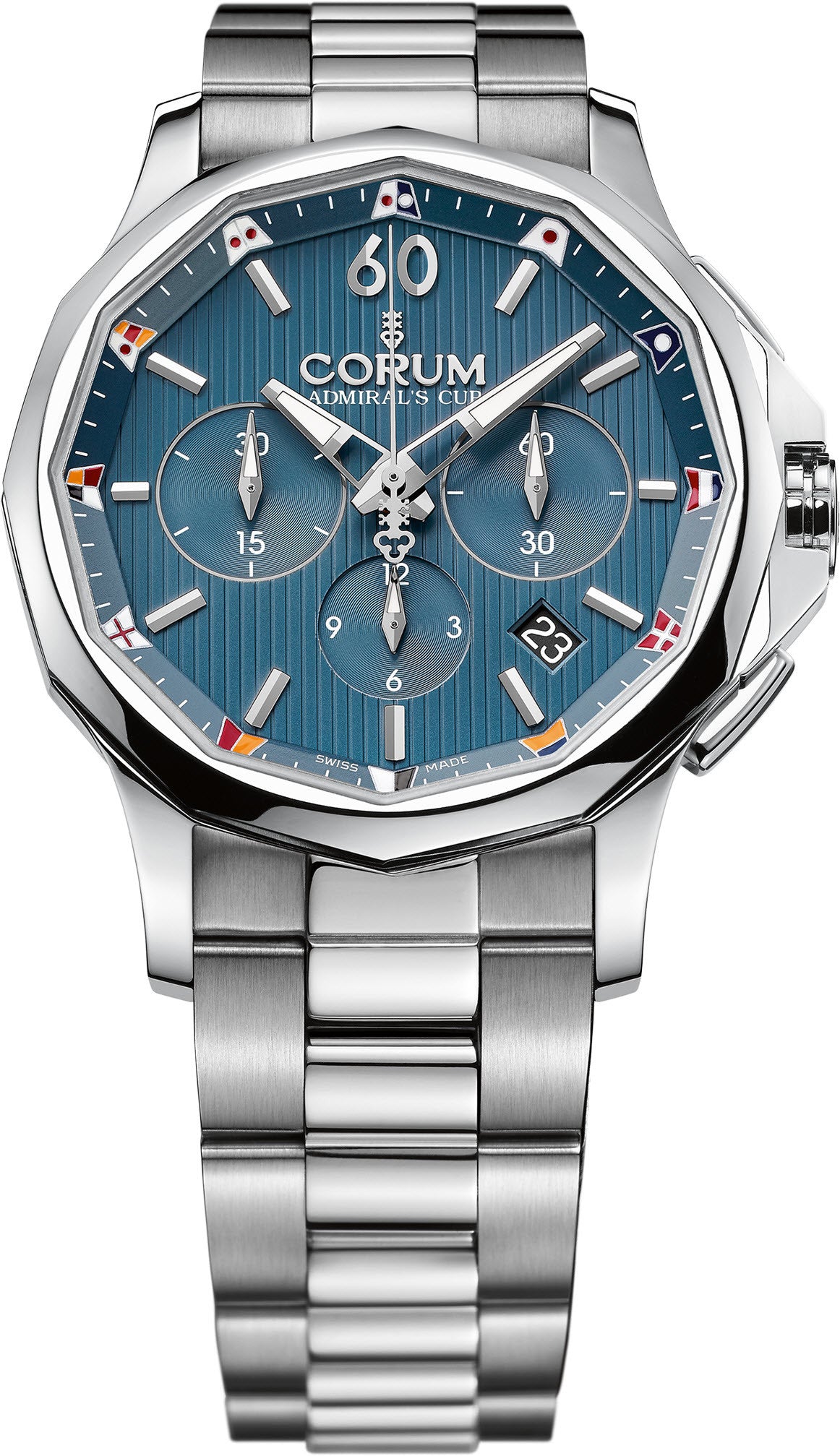 Corum Watch Admirals Cup Legend 42 Chronograph - Blue Corum Watch Admirals Cup Legend 42 Chronograph - Blue