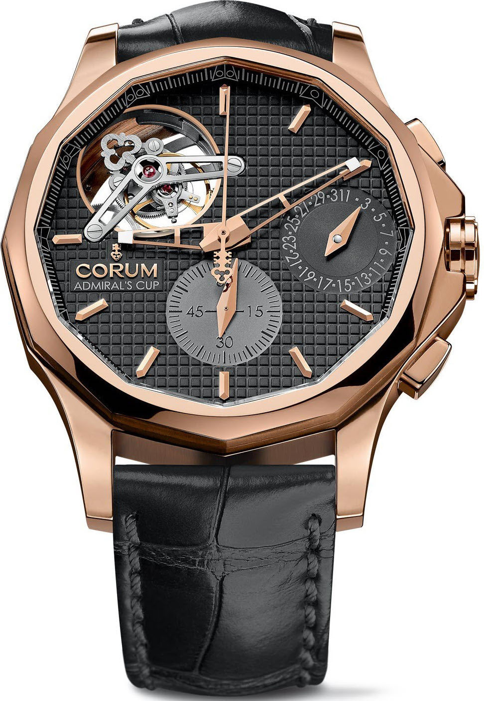 Corum Watch Admirals Seafender 47 Tourbillon Chronograph - Black Corum Watch Admirals Seafender 47 Tourbillon Chronograph - Black