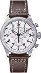 Davosa Aviator Quartz Chronograph Silver