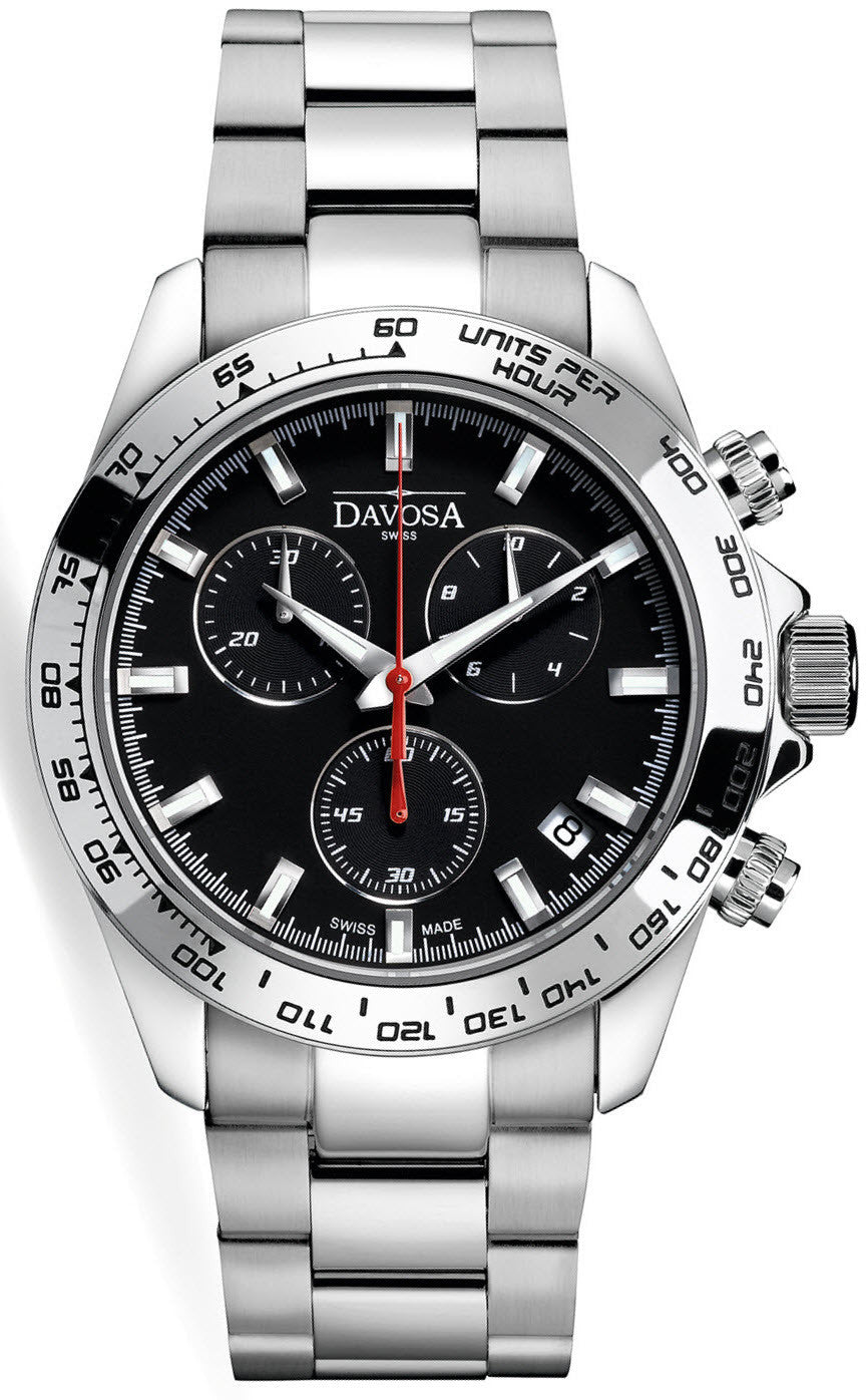 Davosa Watch Speedline Chronograph - Black Davosa Watch Speedline Chronograph - Black