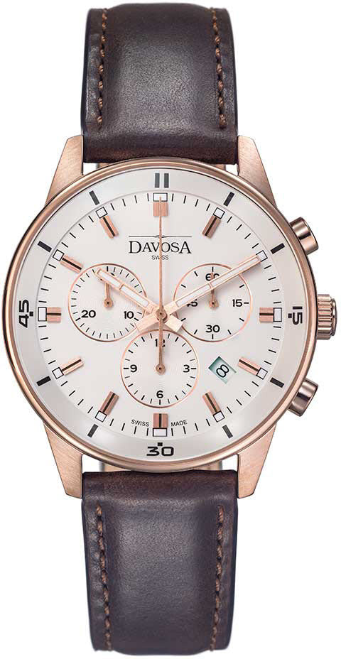 Davosa Watch Vireo Chronograph - White Davosa Watch Vireo Chronograph - White