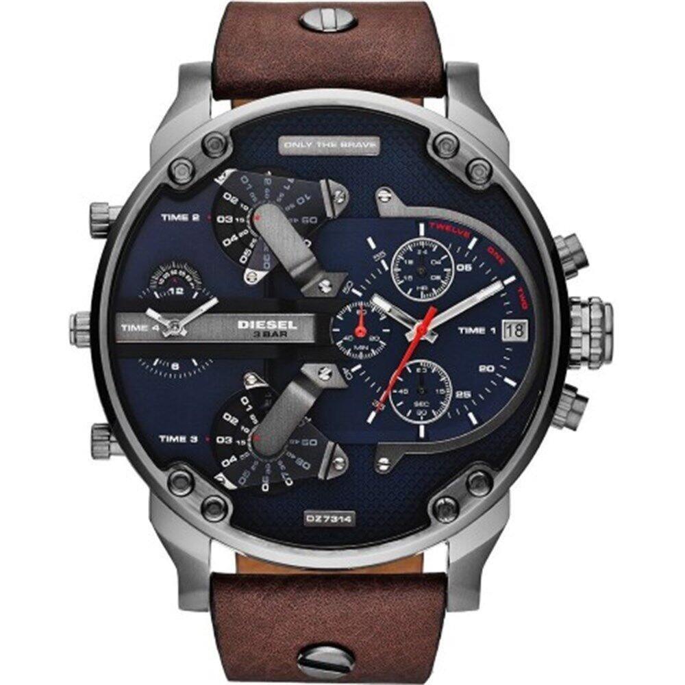 Diesel DZ7314 Mr Daddy Dual Time Chronograph Navy Blue Dial Men's Watch Diesel DZ7314 Mr Daddy Dual Time Chronograph Navy Blue Dial Men's Watch