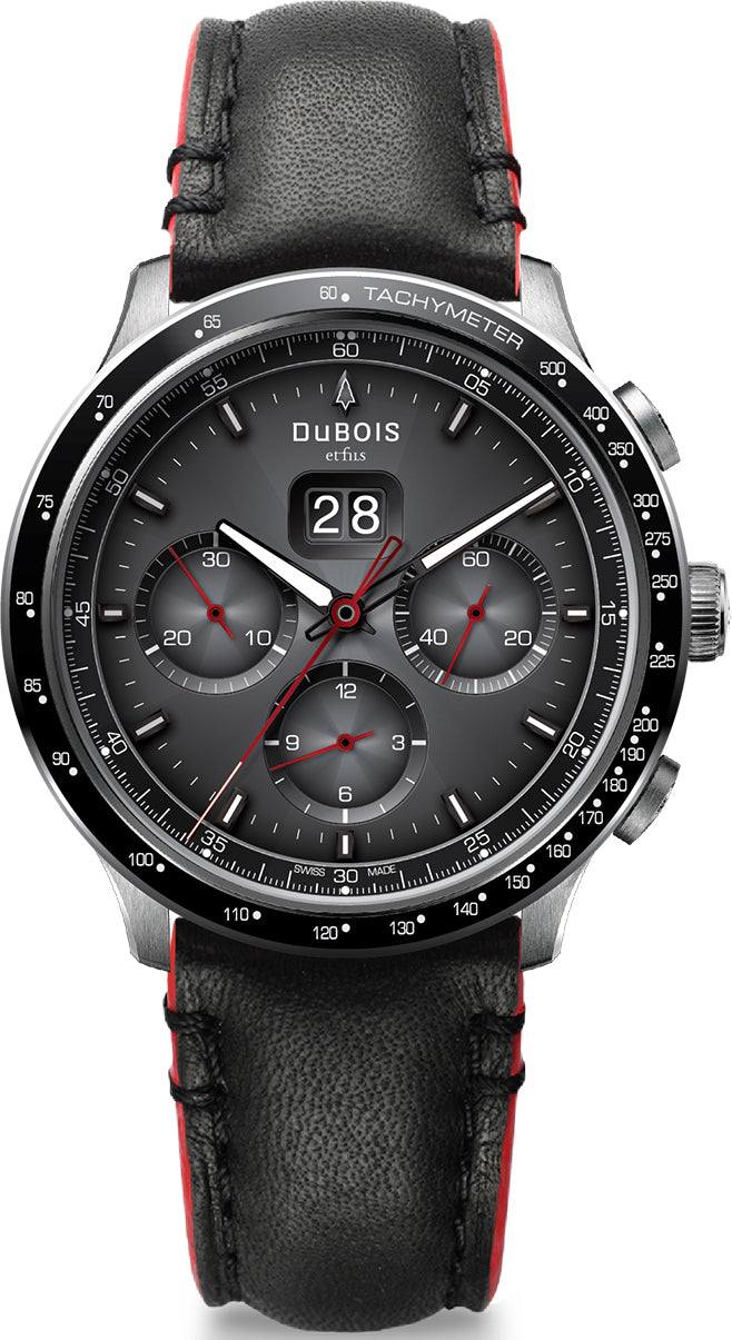 DuBois et fils Watch Chronograph Big Date Limited Edition - Black DuBois et fils Watch Chronograph Big Date Limited Edition - Black