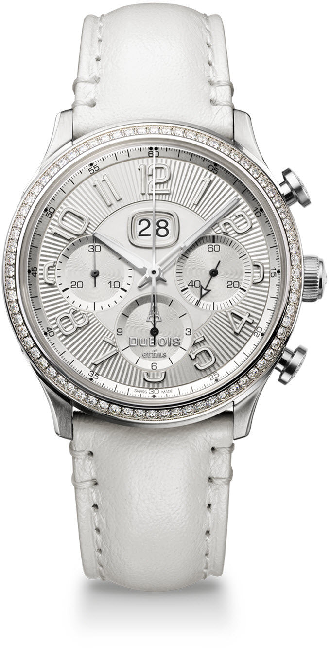 DuBois et fils Watch DBF001-05 Chronograph Big Date Limited Edition - Silver DuBois et fils Watch DBF001-05 Chronograph Big Date Limited Edition - Silver