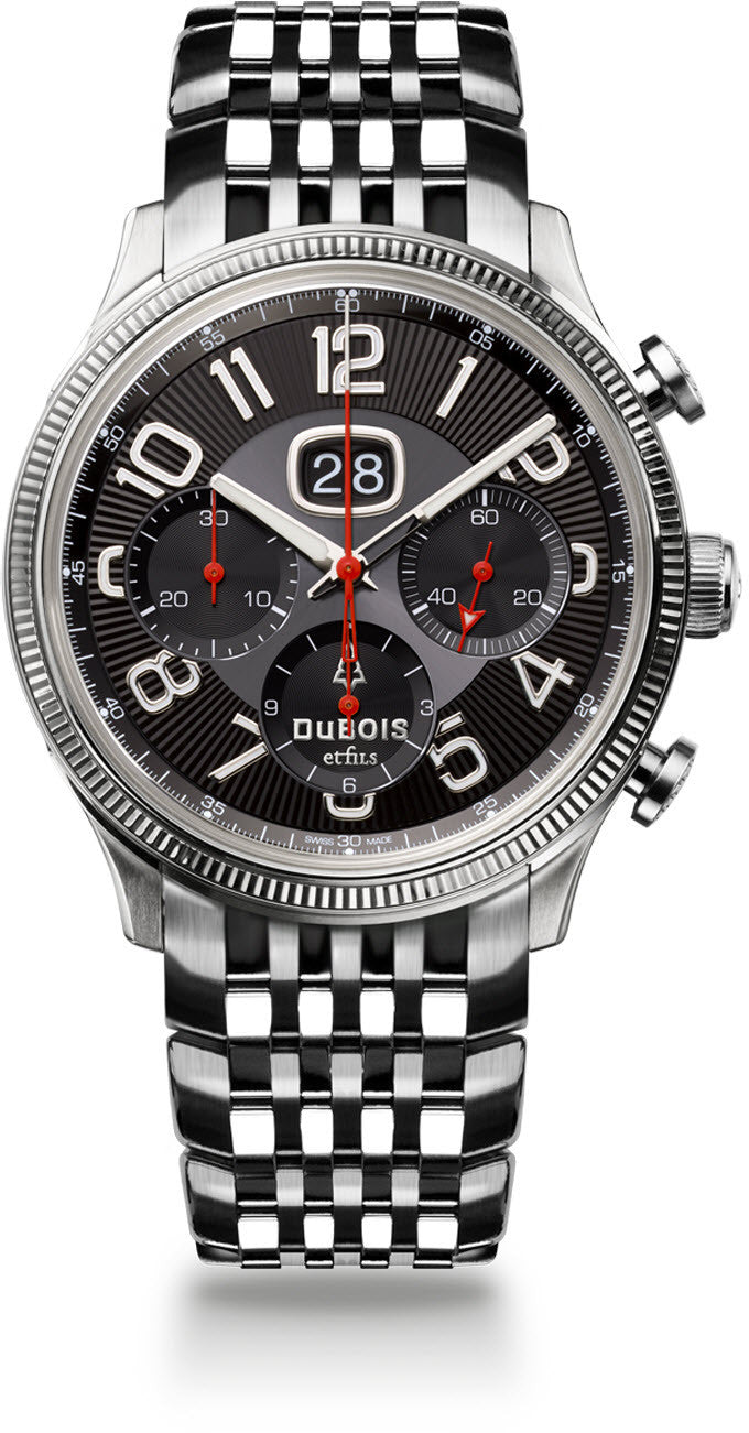 DuBois et fils Watch DBF001-07 Chronograph Big Date Limited Edition - Black DuBois et fils Watch DBF001-07 Chronograph Big Date Limited Edition - Black