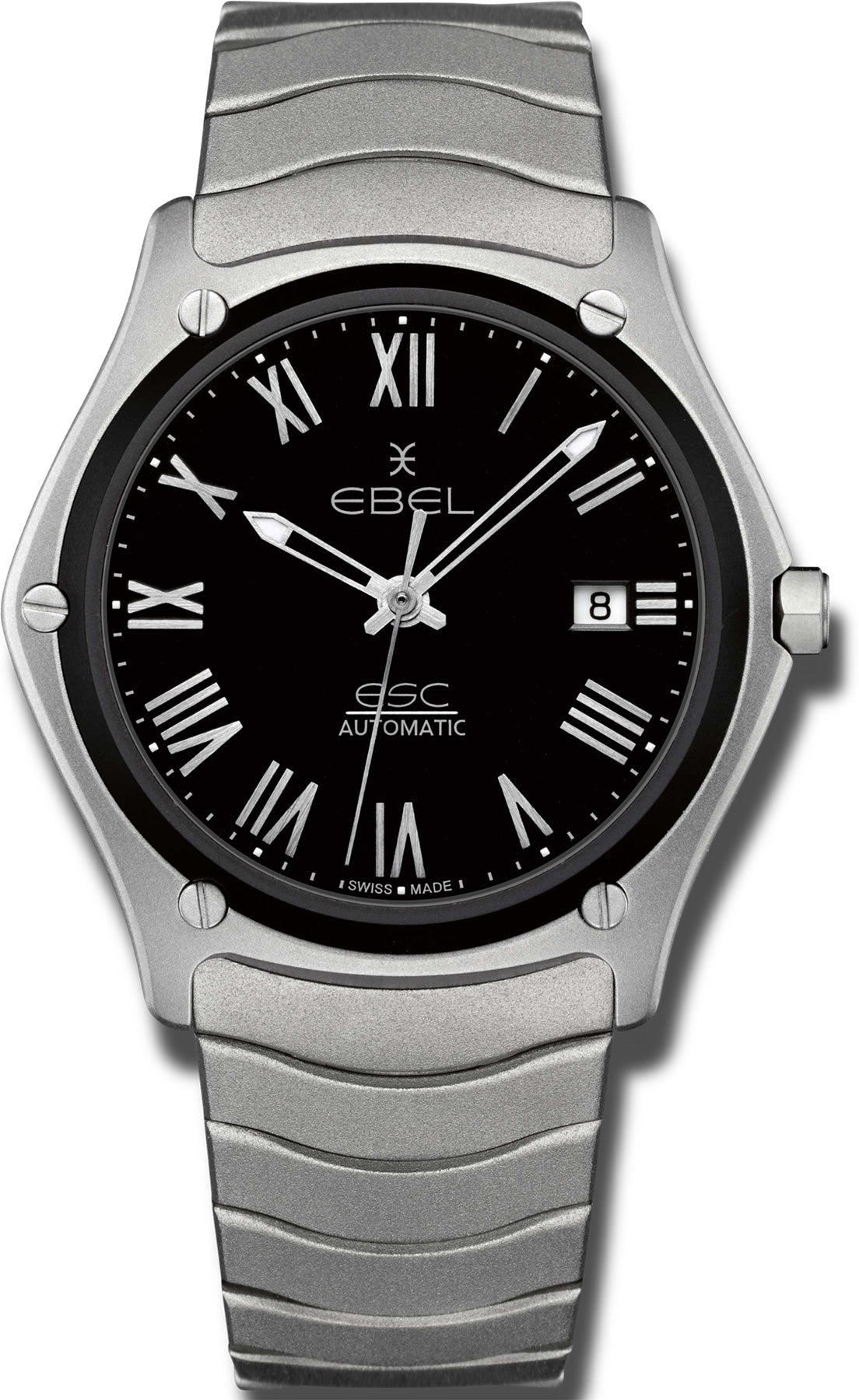 Ebel Watch Sport Classic Mens - Black Ebel Watch Sport Classic Mens - Black