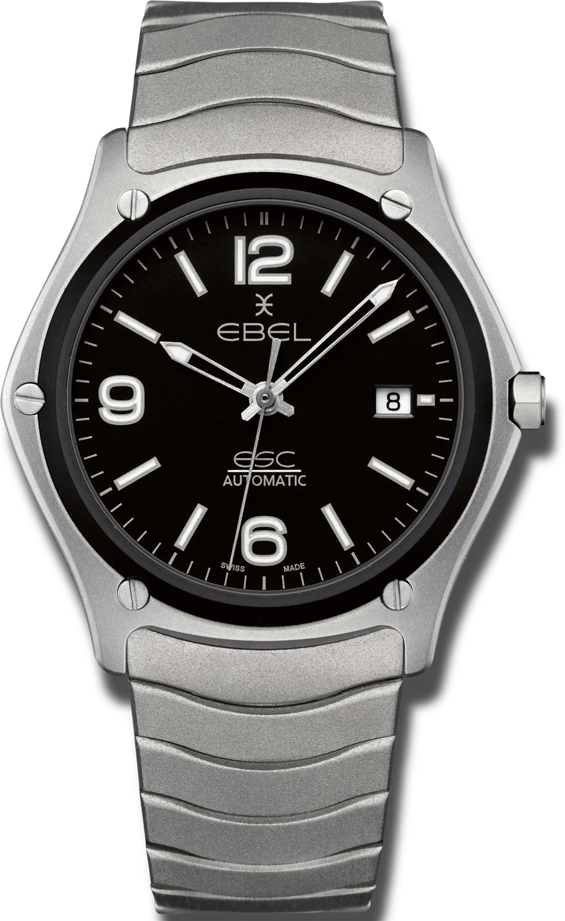 Ebel Watch Sport Classic Mens - Black Ebel Watch Sport Classic Mens - Black