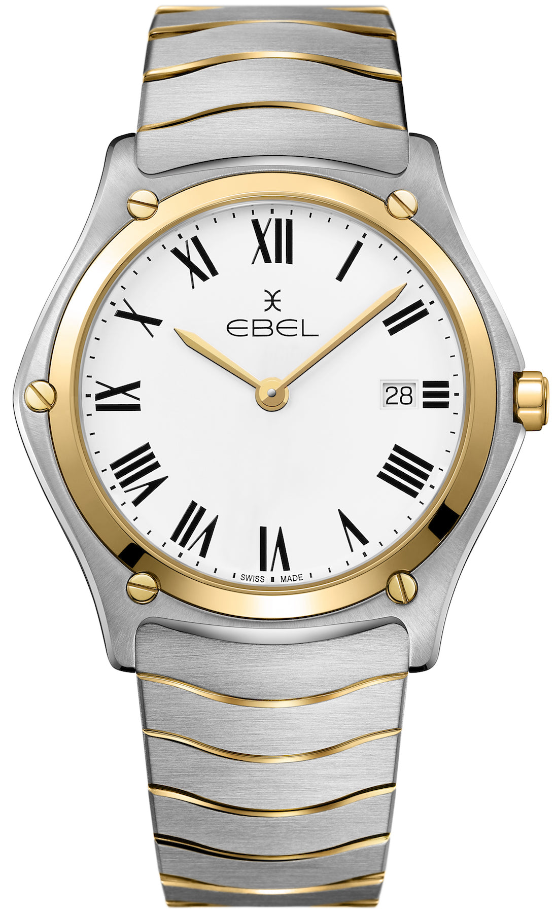 Ebel Watch Sport Classic Mens - White Ebel Watch Sport Classic Mens - White