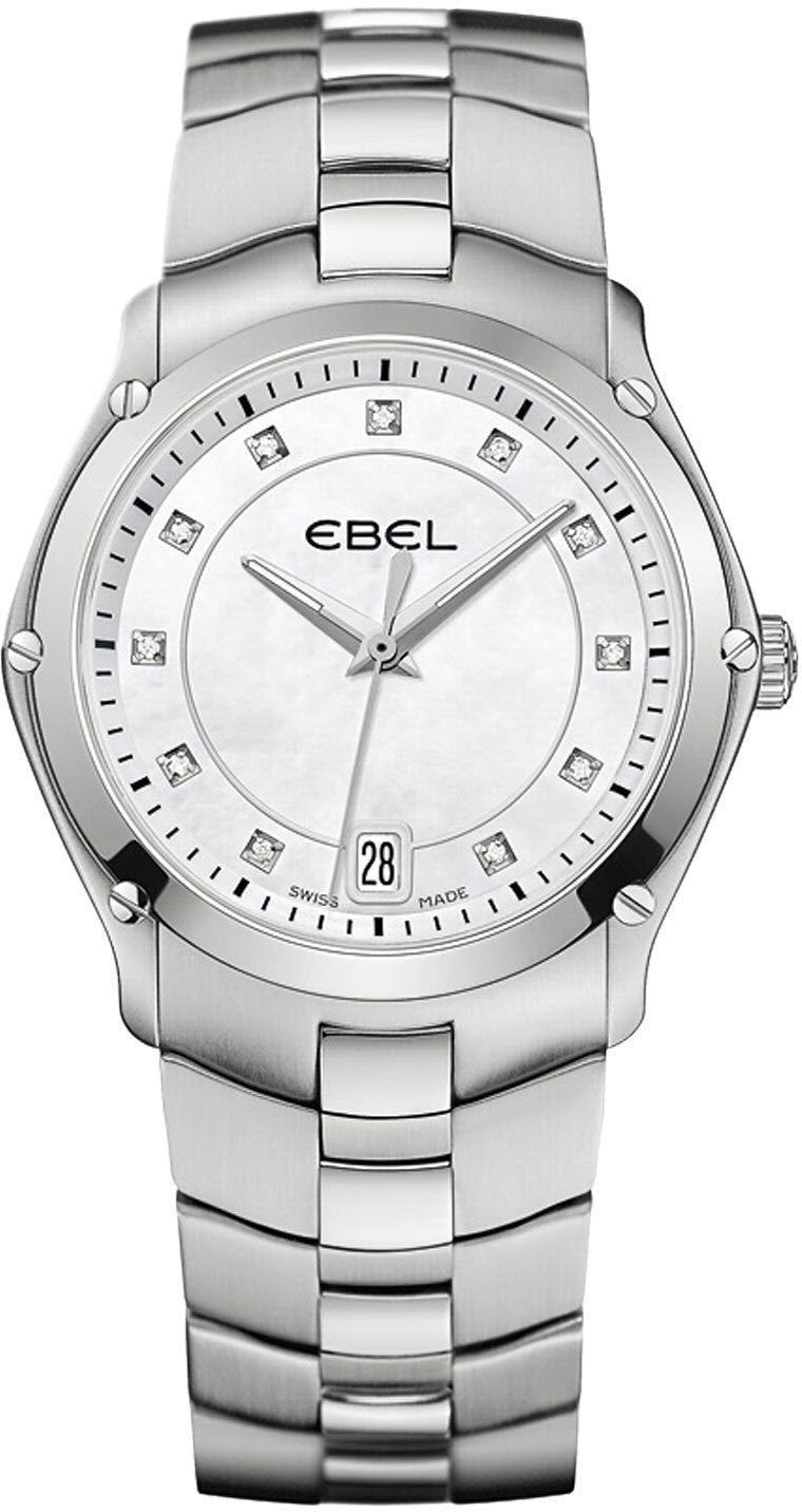 Ebel Watch Sport Grande D - White Ebel Watch Sport Grande D - White