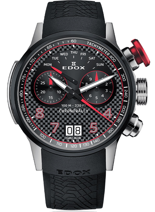 Edox Chronorally Chronograph Titanium Edox Chronorally Chronograph Titanium