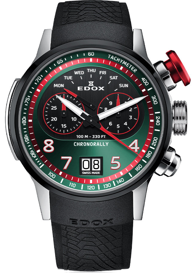 Edox Chronorally Chronograph Titanium Edox Chronorally Chronograph Titanium