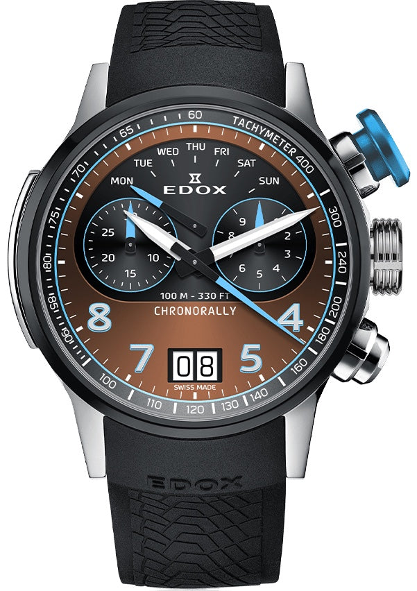 Edox Chronorally Chronograph Titanium Edox Chronorally Chronograph Titanium