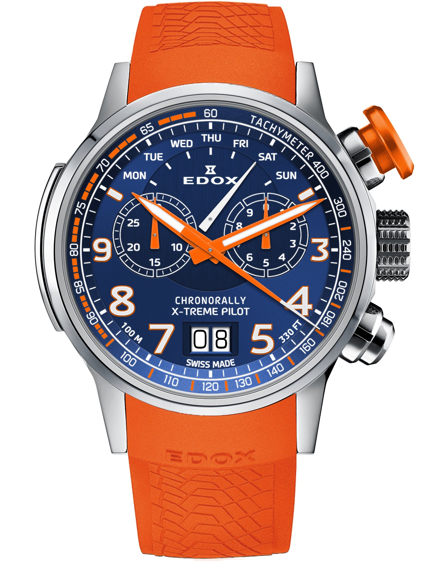 Edox Chronorally Quartz Chronograph Titanium Edox Chronorally Quartz Chronograph Titanium