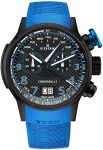 Edox Watch Chronorally Chronograph - Black