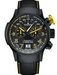 Edox Watch Chronorally Chronograph - Black