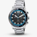 Elliot Brown Bloxworth Chronograph Silver & Blue Watch 929-018-B07