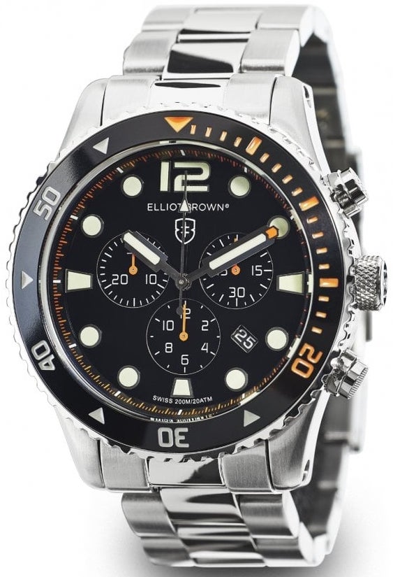 Elliot Brown Watch Bloxworth Chronograph - Black Elliot Brown Watch Bloxworth Chronograph - Black