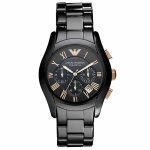 Emporio Armani AR1410 Classic Black Ceramic Chronograph Men’s Watch