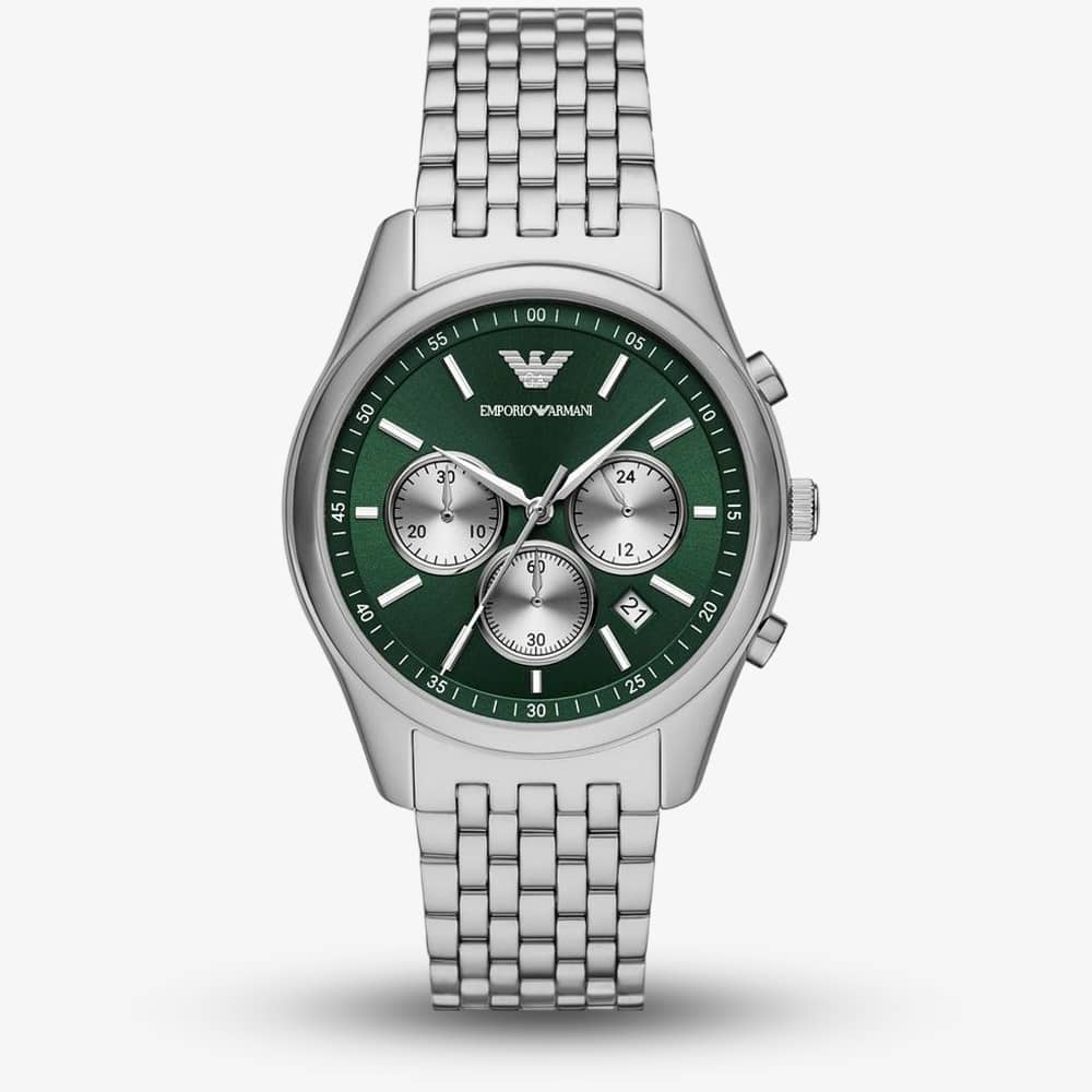 Emporio Armani Antonio Green Chronograph Watch AR11581 Emporio Armani Antonio Green Chronograph Watch AR11581