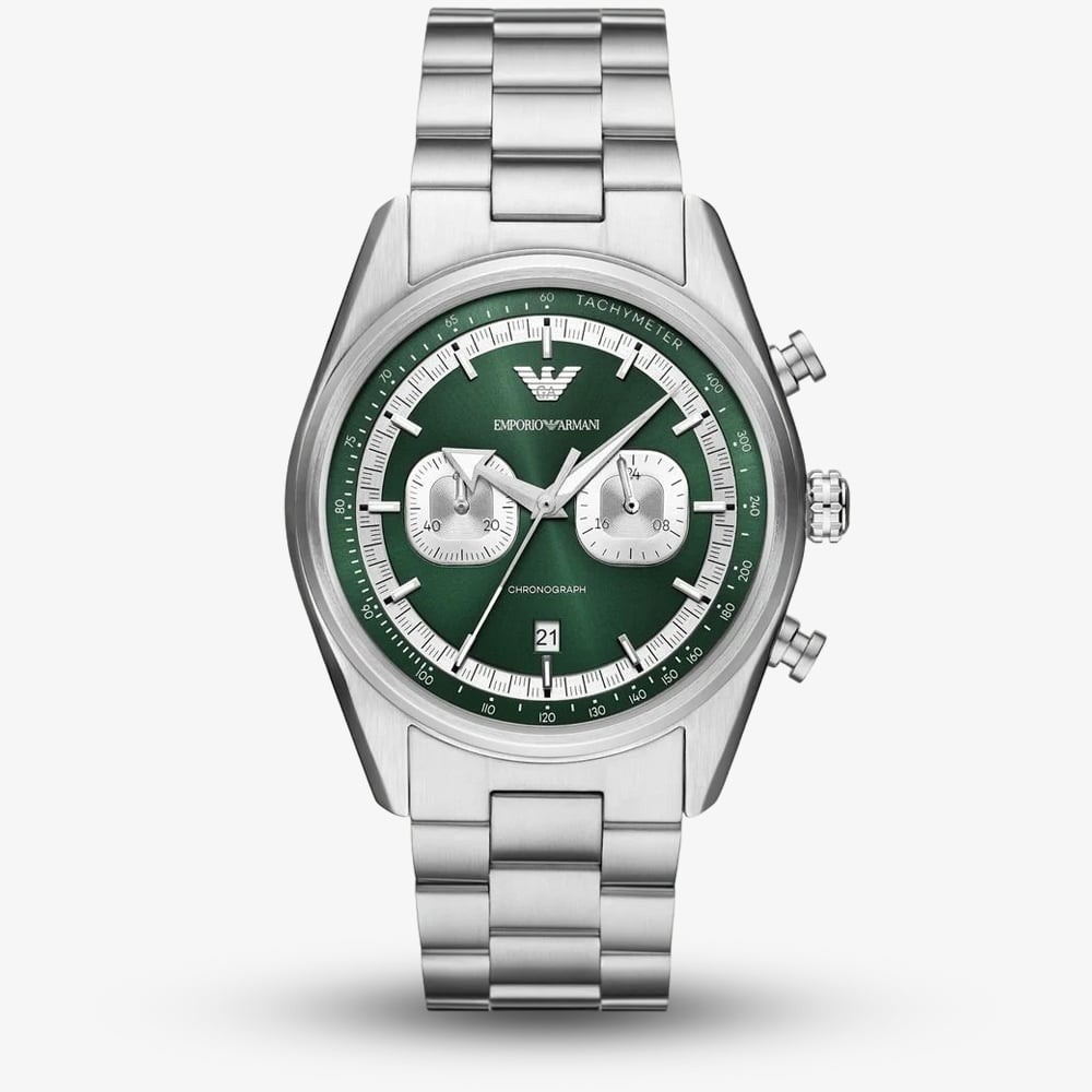 Emporio Armani Mens Racer Chronograph Watch AR11637 Emporio Armani Mens Racer Chronograph Watch AR11637