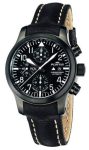 Fortis B-42 Flieger Black Chronograph D - Black