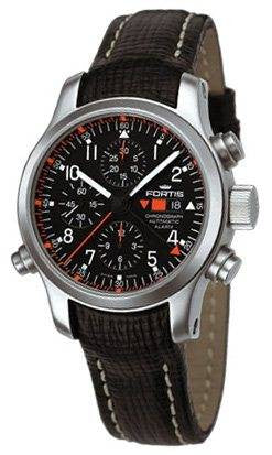 Fortis B-42 Pilot Professional Chronograph Alarm D - Black Fortis B-42 Pilot Professional Chronograph Alarm D - Black