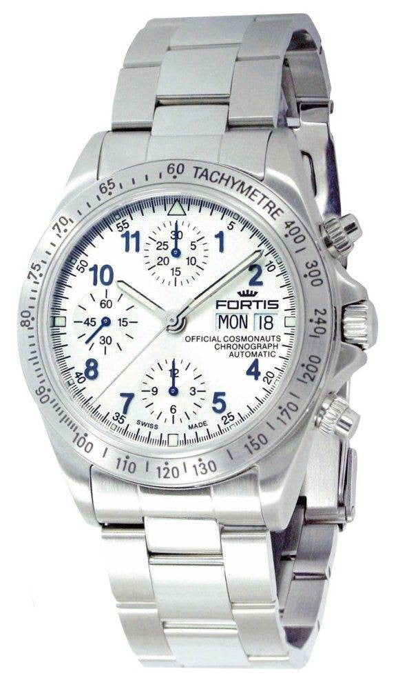 Fortis Official Cosmonauts Chronograph D - White Fortis Official Cosmonauts Chronograph D - White
