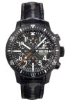 Fortis Watch B-42 Black Chronograph - Black