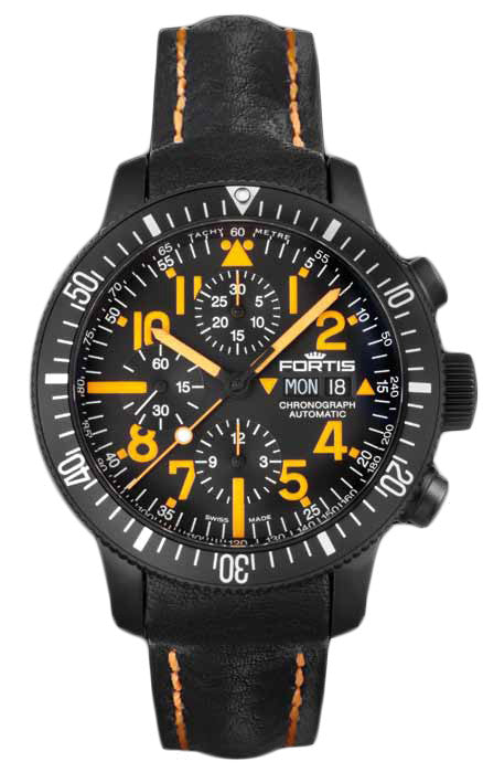 Fortis Watch Cosmonautis Mars 500 Chronograph Limited Edition D - Black Fortis Watch Cosmonautis Mars 500 Chronograph Limited Edition D - Black