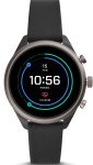 Fossil Watch Sport Smartwatch Black Silicone D - Black