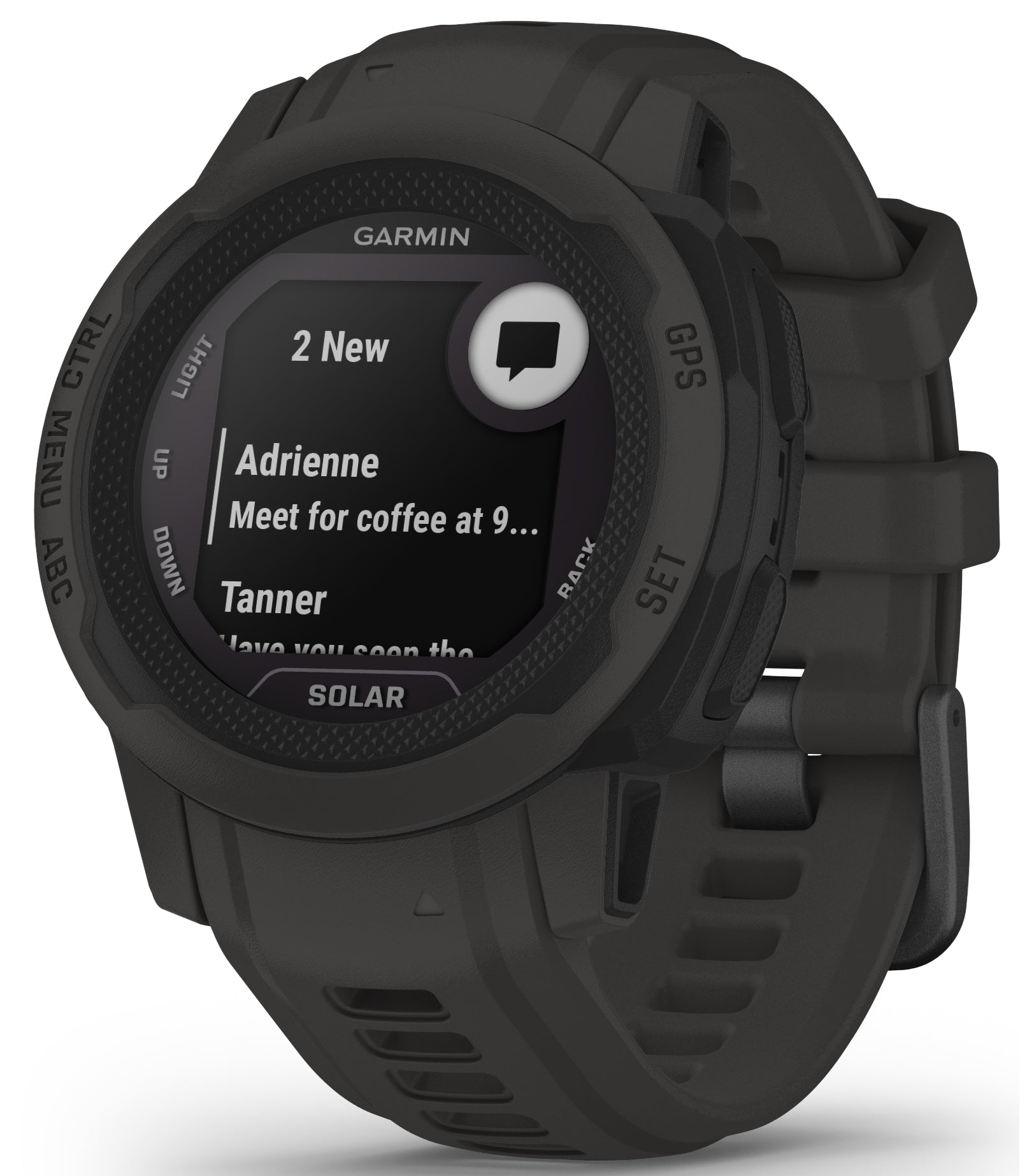 Garmin Instinct 2S Solar GPS Graphite Smartwatch Garmin Instinct 2S Solar GPS Graphite Smartwatch