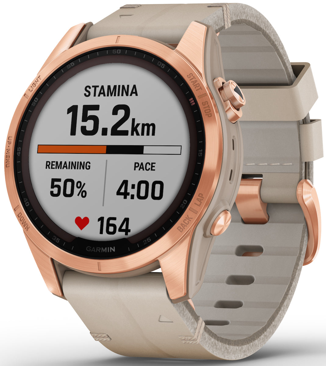 Garmin Watch Fenix 7S Sapphire Solar Rose Gold Titanium Garmin Watch Fenix 7S Sapphire Solar Rose Gold Titanium