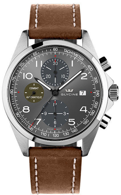 Glycine Watch Combat Chronograph - Grey Glycine Watch Combat Chronograph - Grey