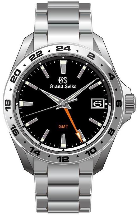 Grand Seiko Watch Sport Quartz GMT - Black Grand Seiko Watch Sport Quartz GMT - Black