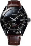 Grand Seiko Watch Spring Drive Sports Black Ceramic GMT Limited Edition - Black