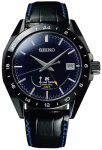Grand Seiko Watch Spring Drive Sports Black Ceramic GMT Limited Edition - Blue