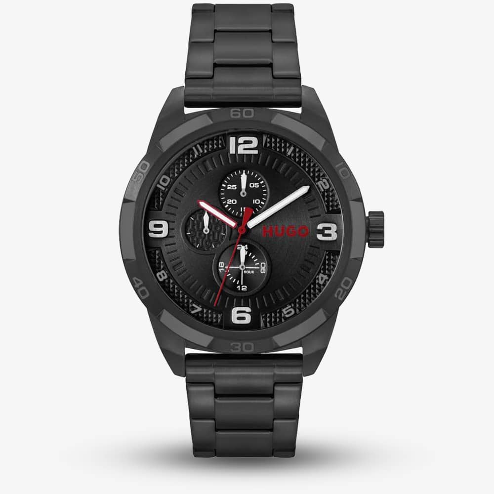 HUGO #Grip Black Chronograph Watch 1530279 HUGO #Grip Black Chronograph Watch 1530279