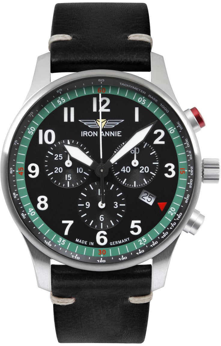 Iron Annie F13 Tempelhof Chronograph Mens Iron Annie F13 Tempelhof Chronograph Mens