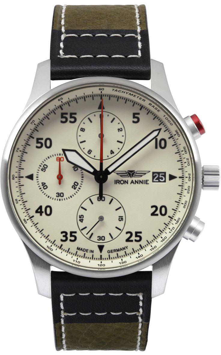 Iron Annie F13 Tempelhof Chronograph Mens Iron Annie F13 Tempelhof Chronograph Mens