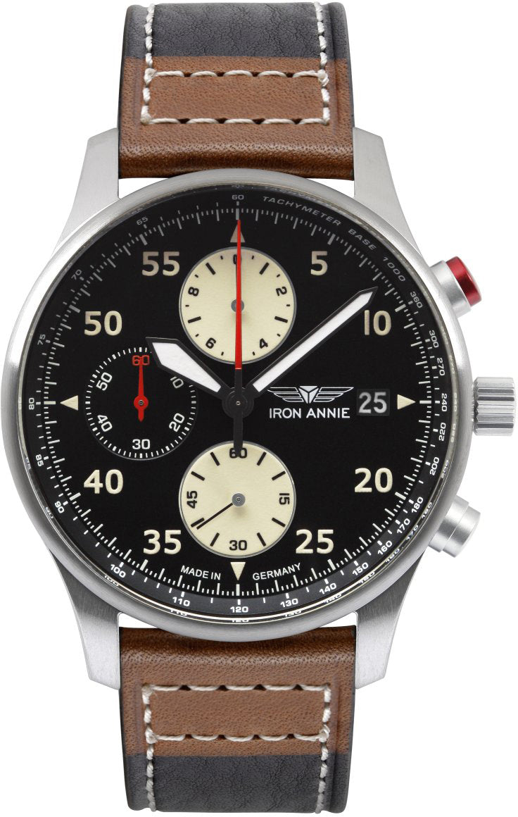 Iron Annie F13 Tempelhof Chronograph Mens Iron Annie F13 Tempelhof Chronograph Mens